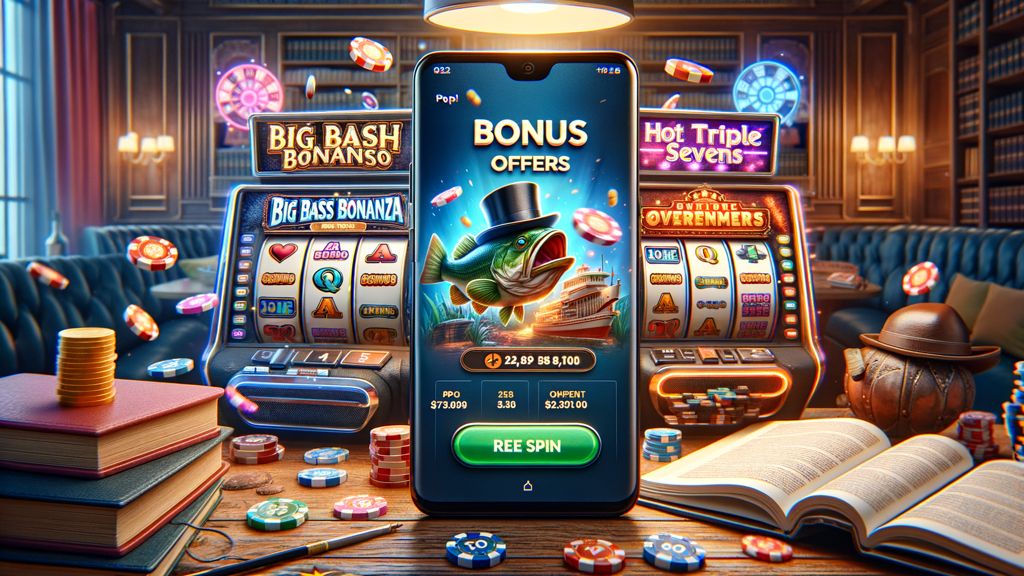 Angebotene Freispiele: Big Bass Bonanza und Hot Triple Sevens